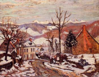 Armand Guillaumin : Winter in Saint Sauves